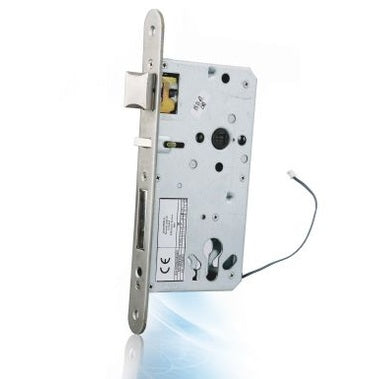 Locks with latch and deadbolt