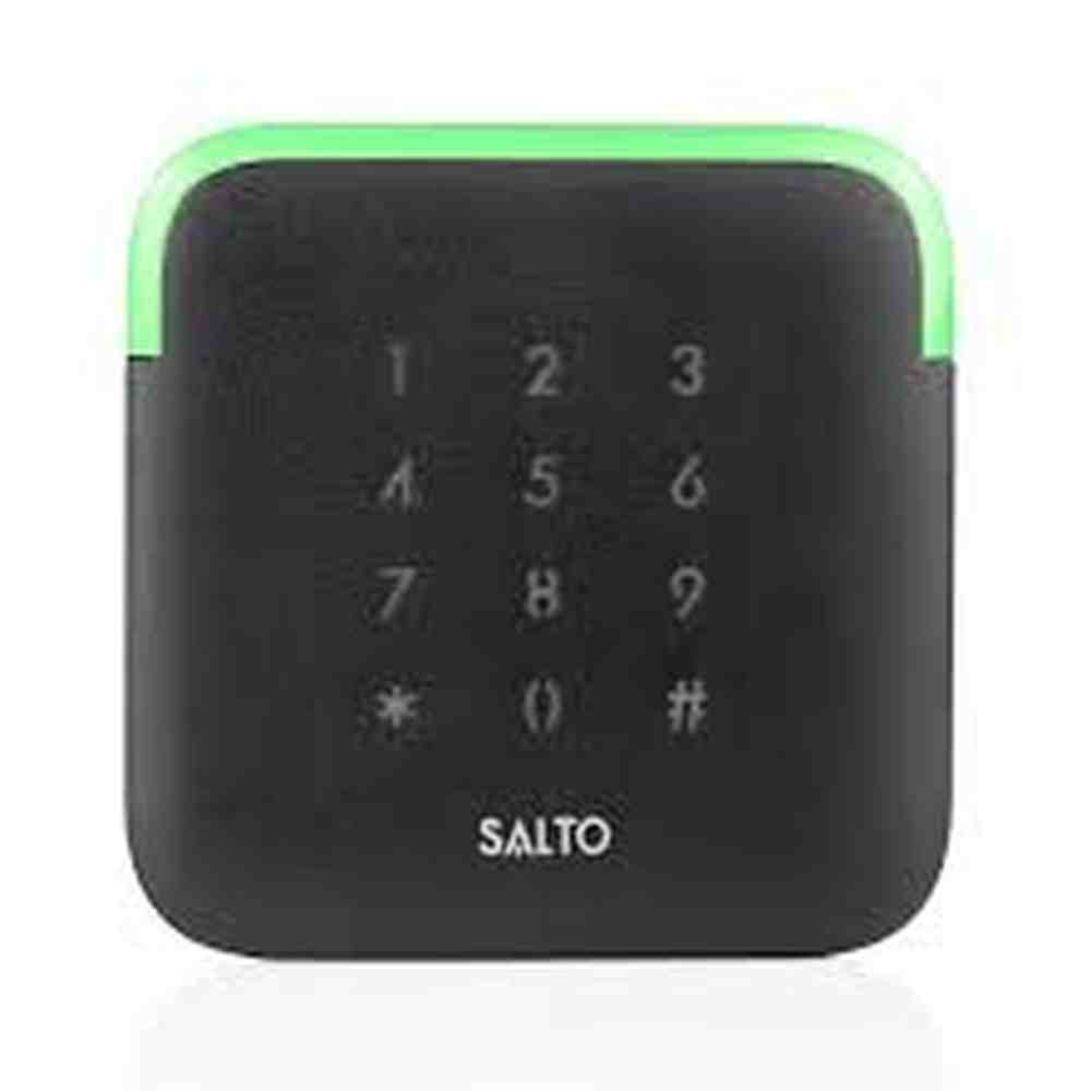Salto proximity wall reader/keypad, BLE Mifare DESfire, conical base